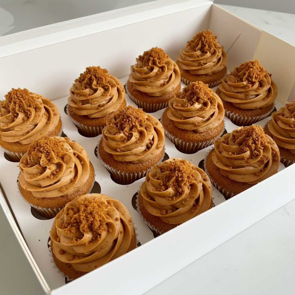 Biscoff Cupcakes