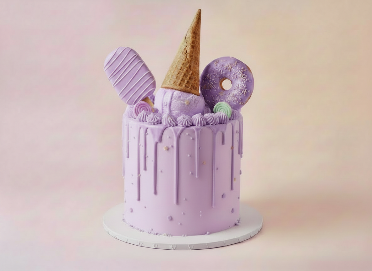Candyland Drip Cake