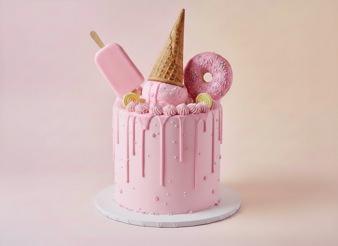 Candyland Drip Cake