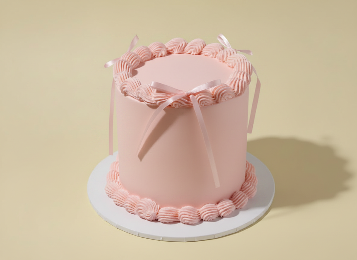 Cute Bow Cake