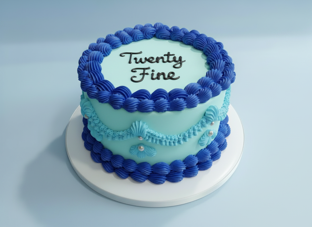 Vintage Round Cake