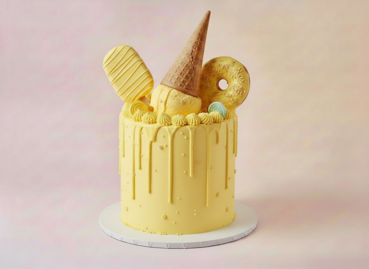 Candyland Drip Cake