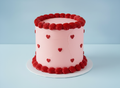 Hearts and Piping cakes