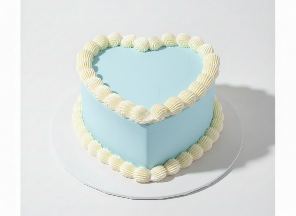 Heart cake