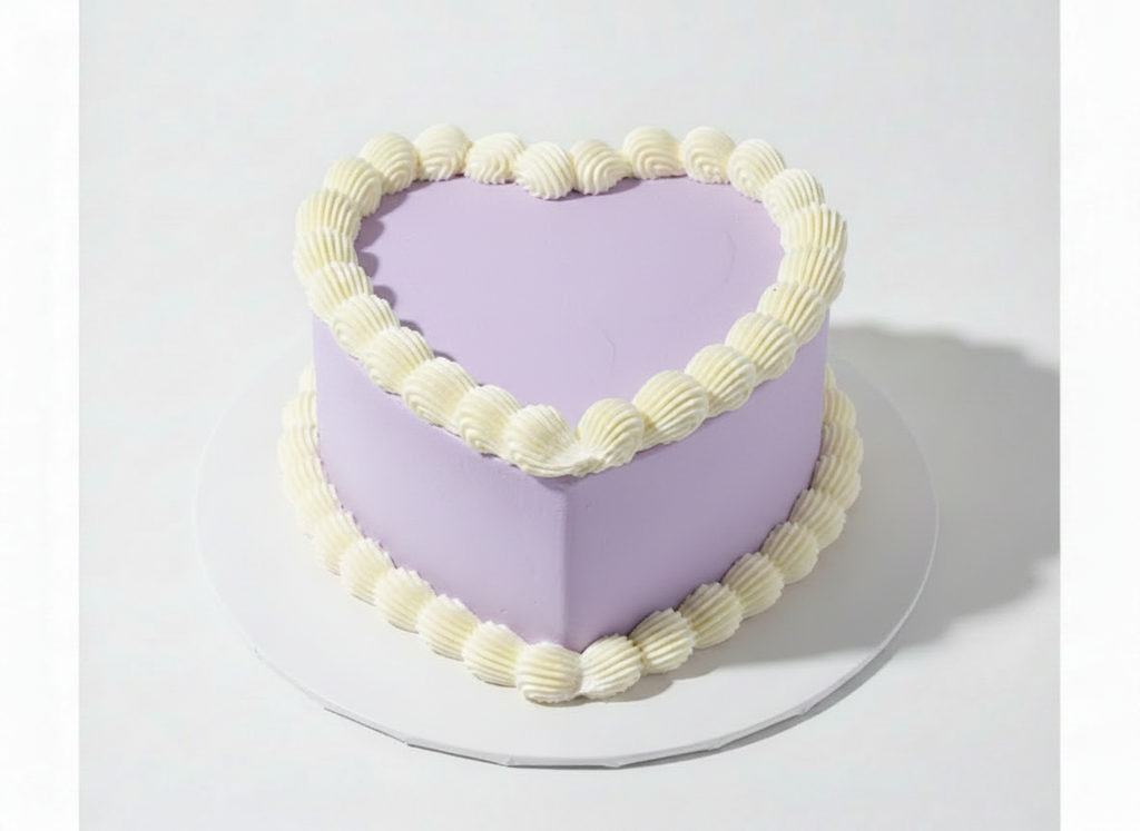 Heart cake